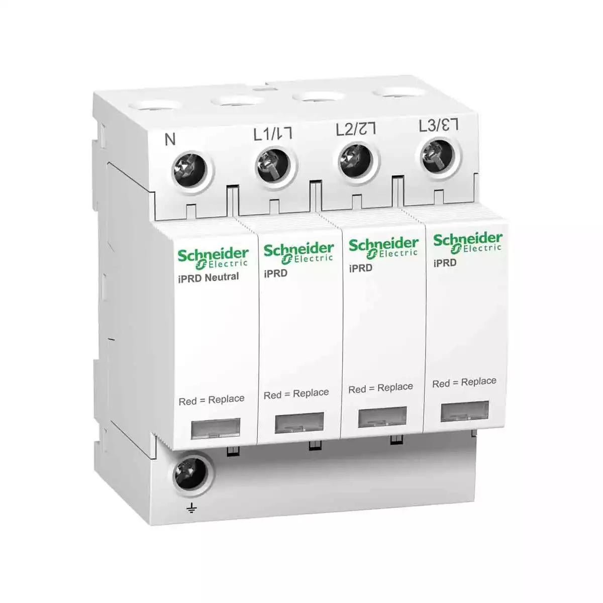 Acti9 iPRD20r Modular Surge Arrester 3P + N 350V with Remote Transfert