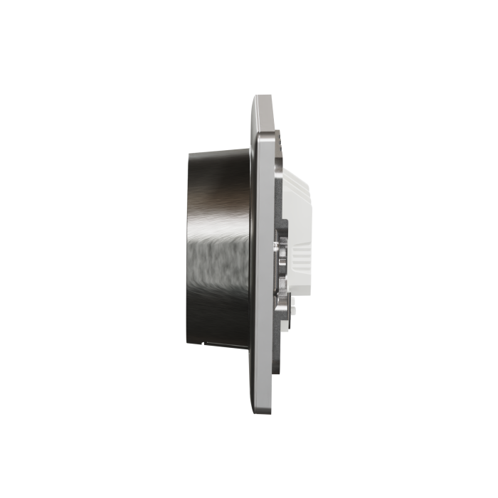 UNICA X 45A 250V~ 1 Gang Connection Unit, Stainless Steel