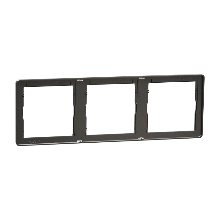 UNICA X 3 Gang multi gang surround, Dark Grey main product photo