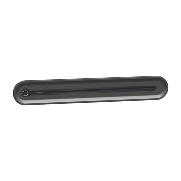 Easy series, Power track, Metal cover with group control, 25A, 250V, 0.6m, surface mount, grey
