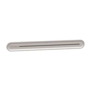Easy series, Power track, Metal cover with group control, 25A, 250V, 0.8m, surface mount, light brown