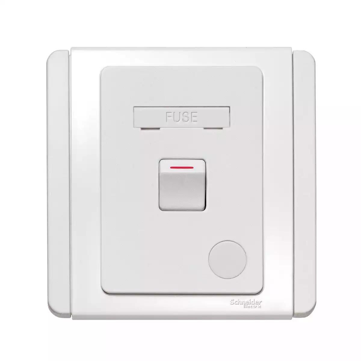 NEO 13A Fused Connection Unit with Double Pole Switch White