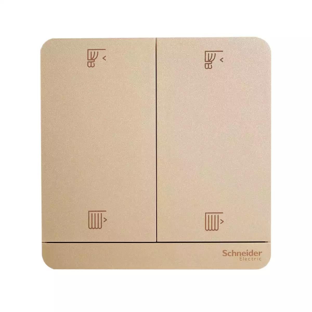 AvatarOn 2 Switches for Curtain 10 A 250V Wine Gold