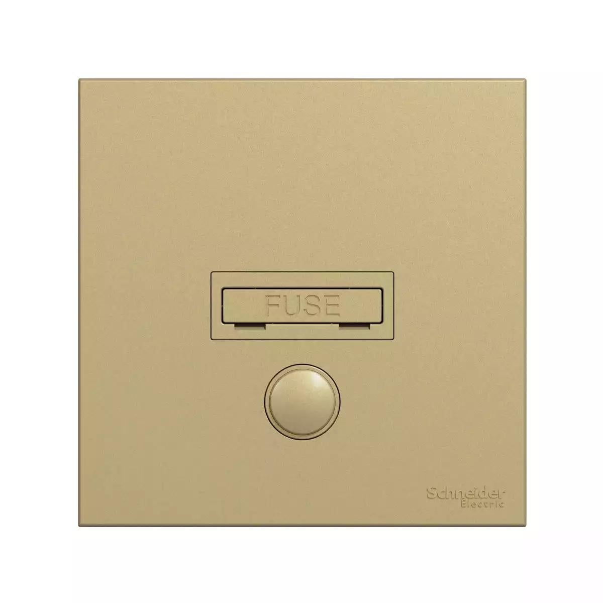 AvatarOn C Fused Connection Unit, 13A, 250V, 1 gang, Wine Gold